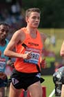Tom Farrell (GB) in the 5000 metres at the IAAF Diamond League, Birmingham.
